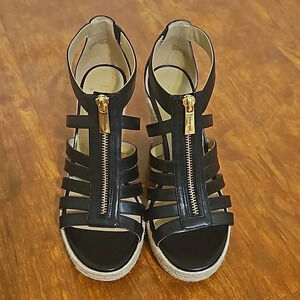 Michael Kors Strappy Espadrille Wedges